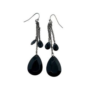 Black Dangle Earrings